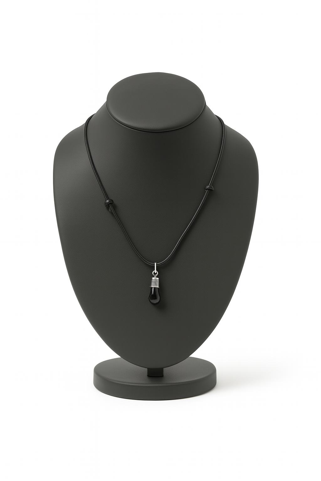 Pele’s Tear – Leather Necklace