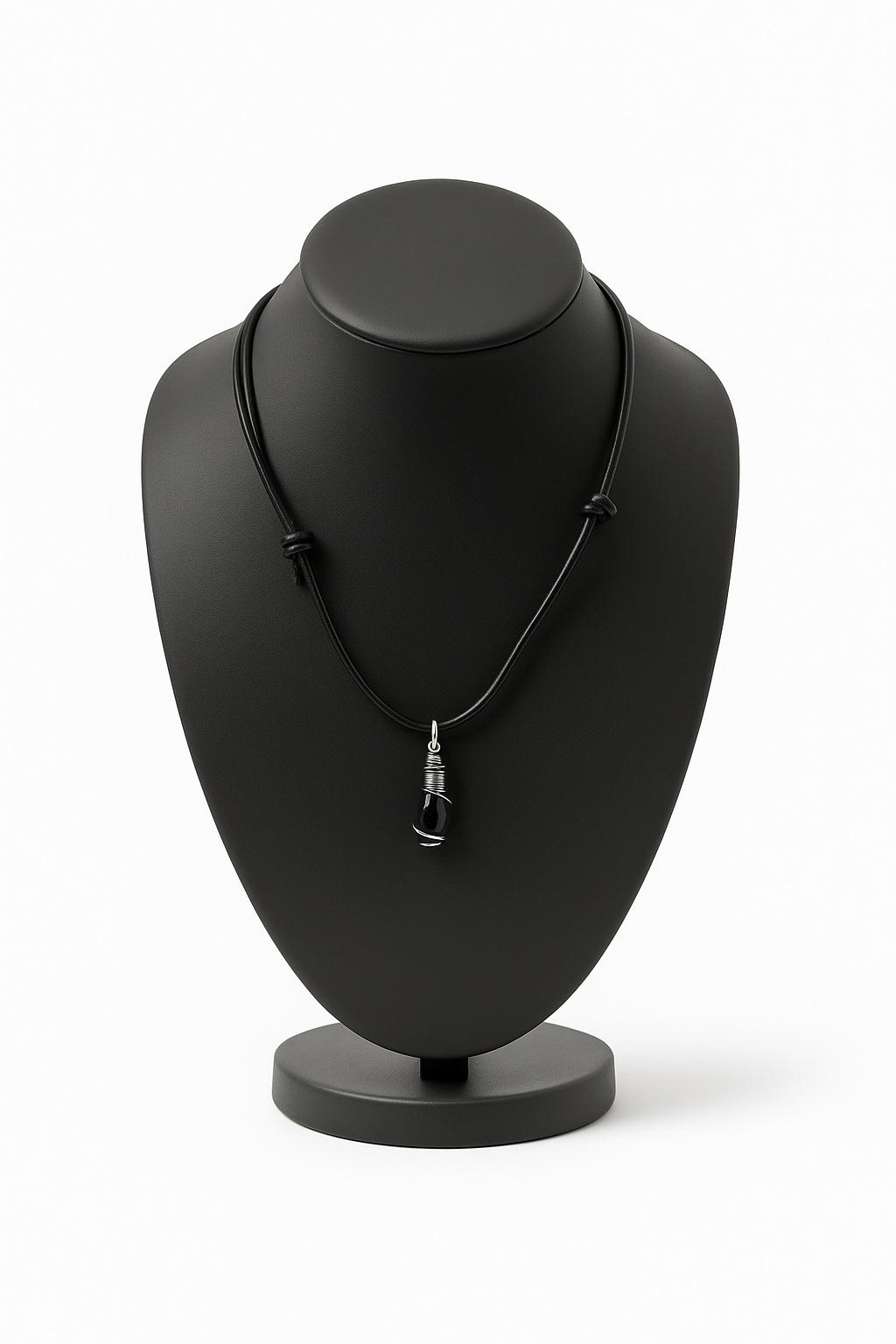 Pele’s Tear – Leather Necklace