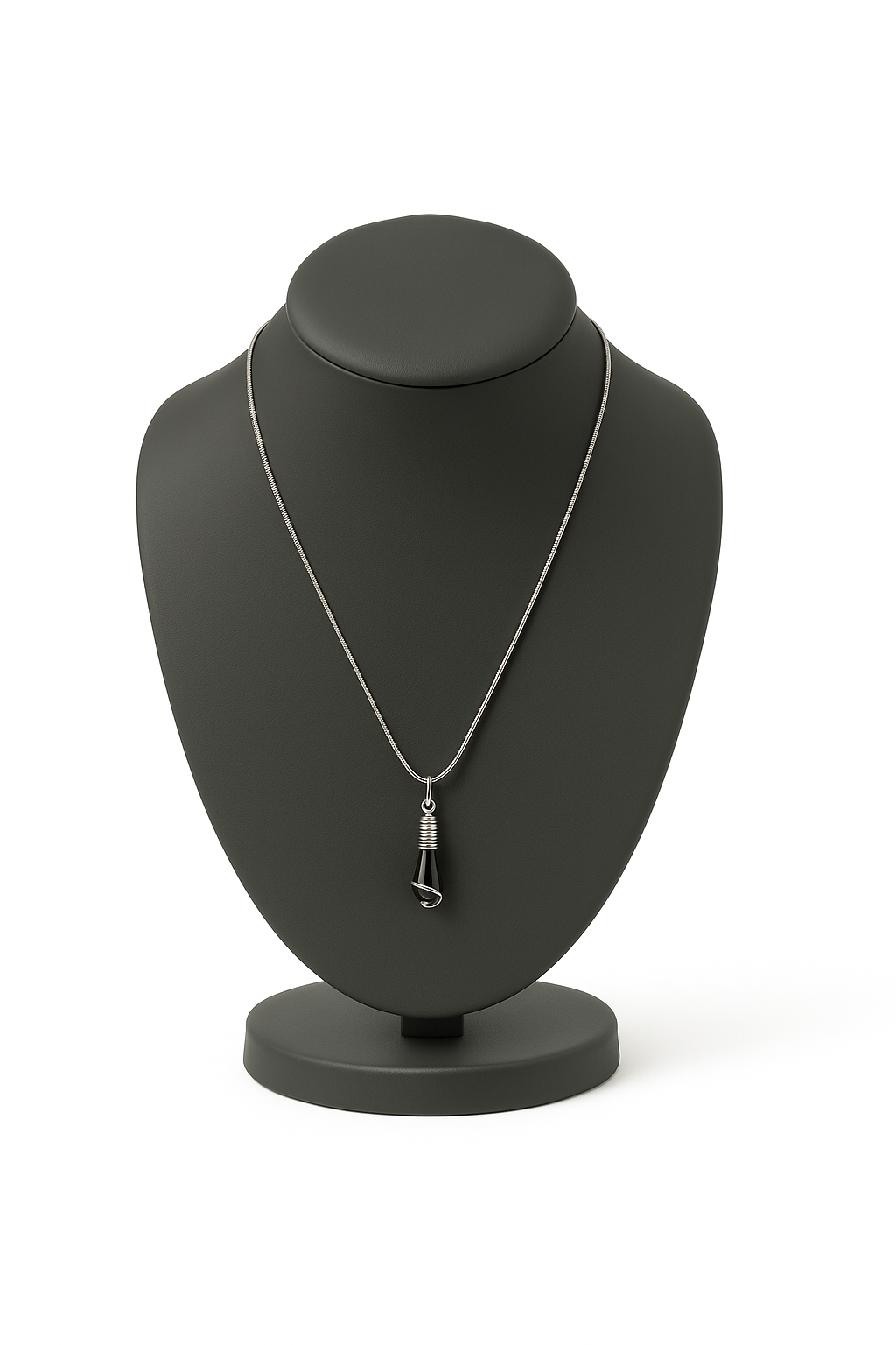 Pele’s Tear – Sterling Silver Necklace